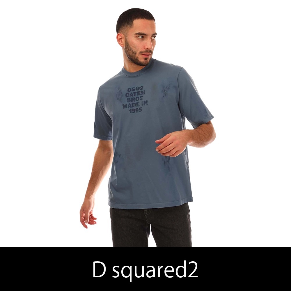 D squared2★ロゴプリントTシャツ★送関込