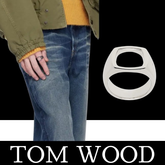 関税込＆New Season【TOM WOOD】クッションオープンリング