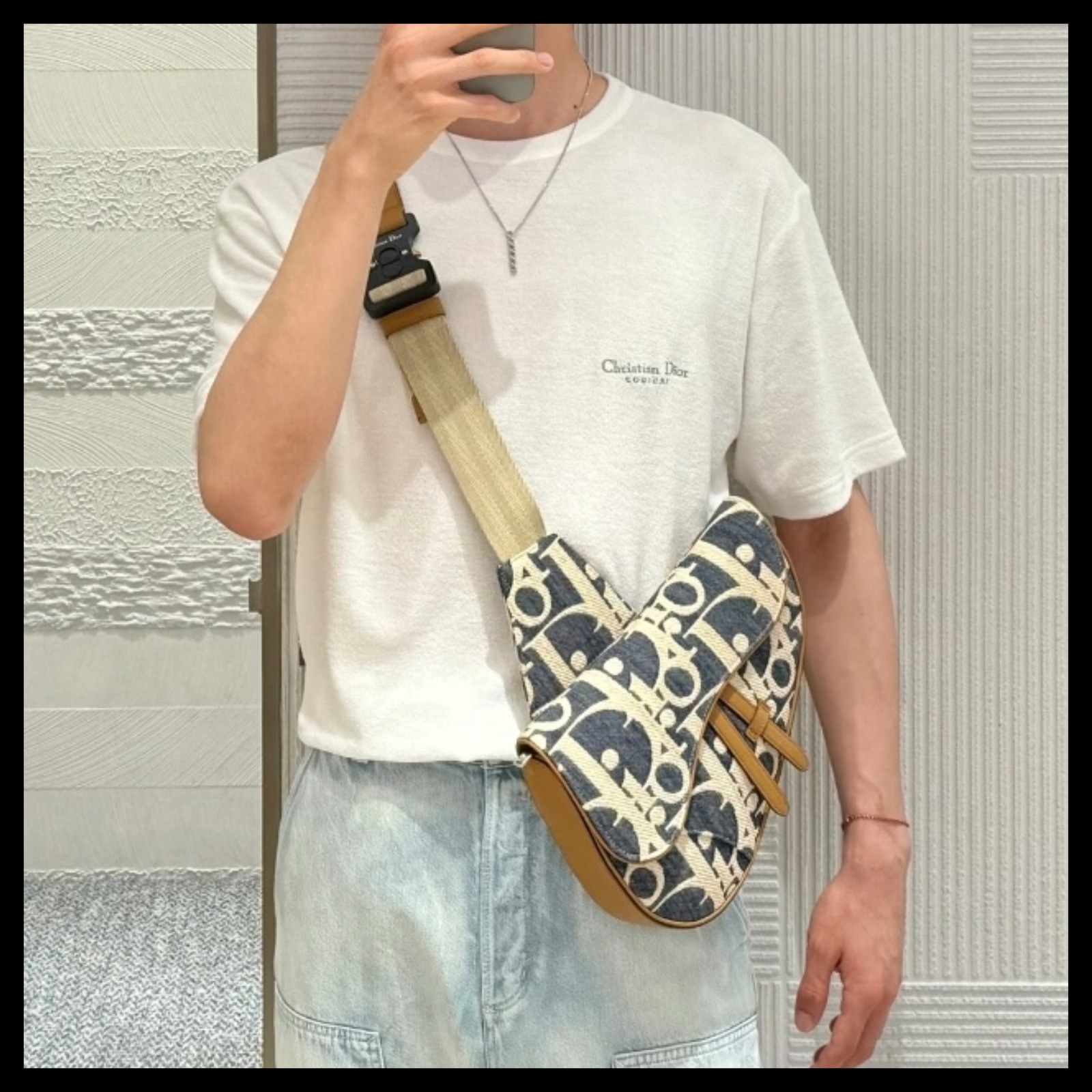 【スタイリッシュ×上品見え♪】DIOR★Saddle バッグ