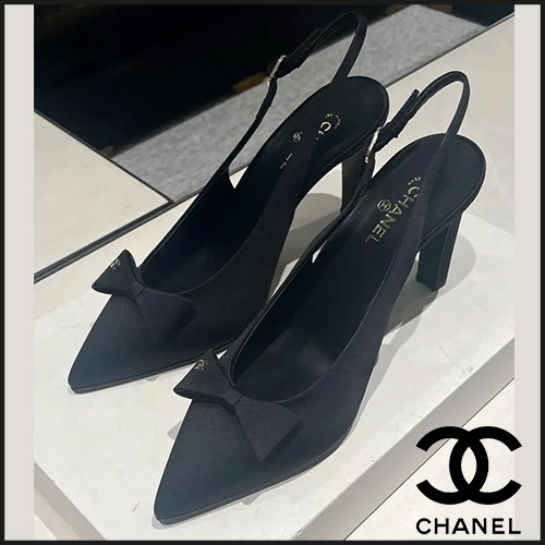 ★エレガント★【CHANEL】スリングバック