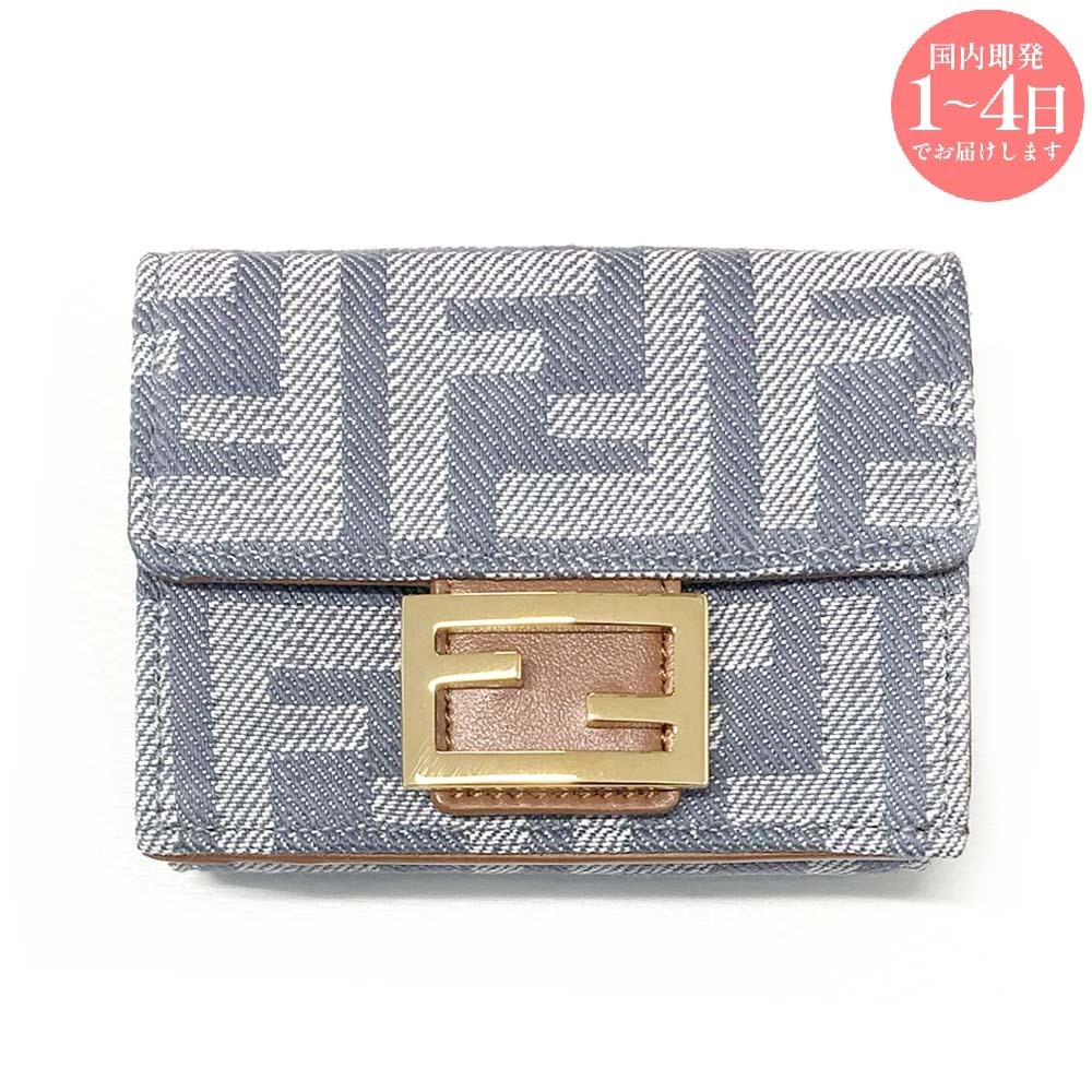 【新品・国内即発】FENDI 8M0395 AUT4 F1SXQ 三つ折り財布 FF