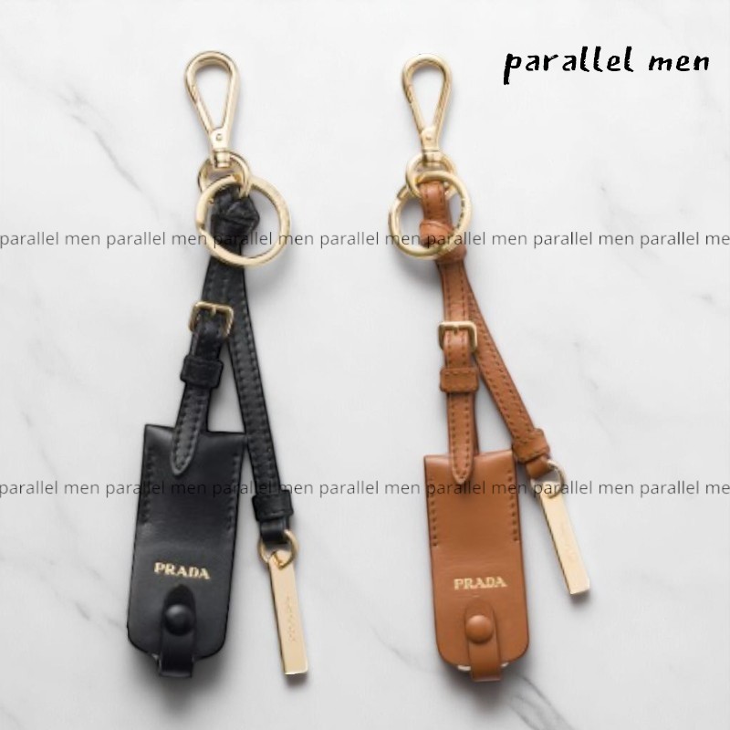 【PRADA】☆入手困難☆Leather mirror case pendant