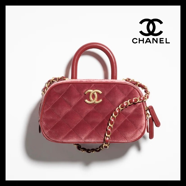 《絶妙な色合いが可愛い♥》CHANELミニ ボーリング バッグ
