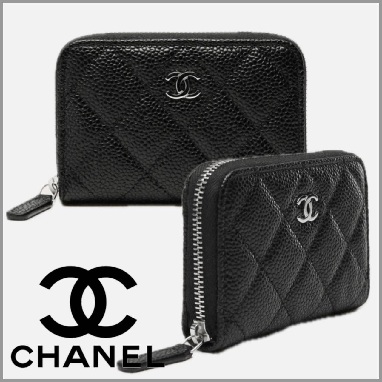CHANEL 使いやすさ抜群！クラシック ジップ コインパース