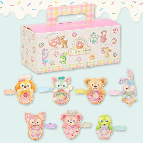 「Filled with Joy!」ヘアクリップ（セット）TDS