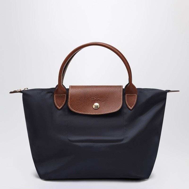 トートバッグ Longchamp Graphite-coloured L Le Pliage Green bag