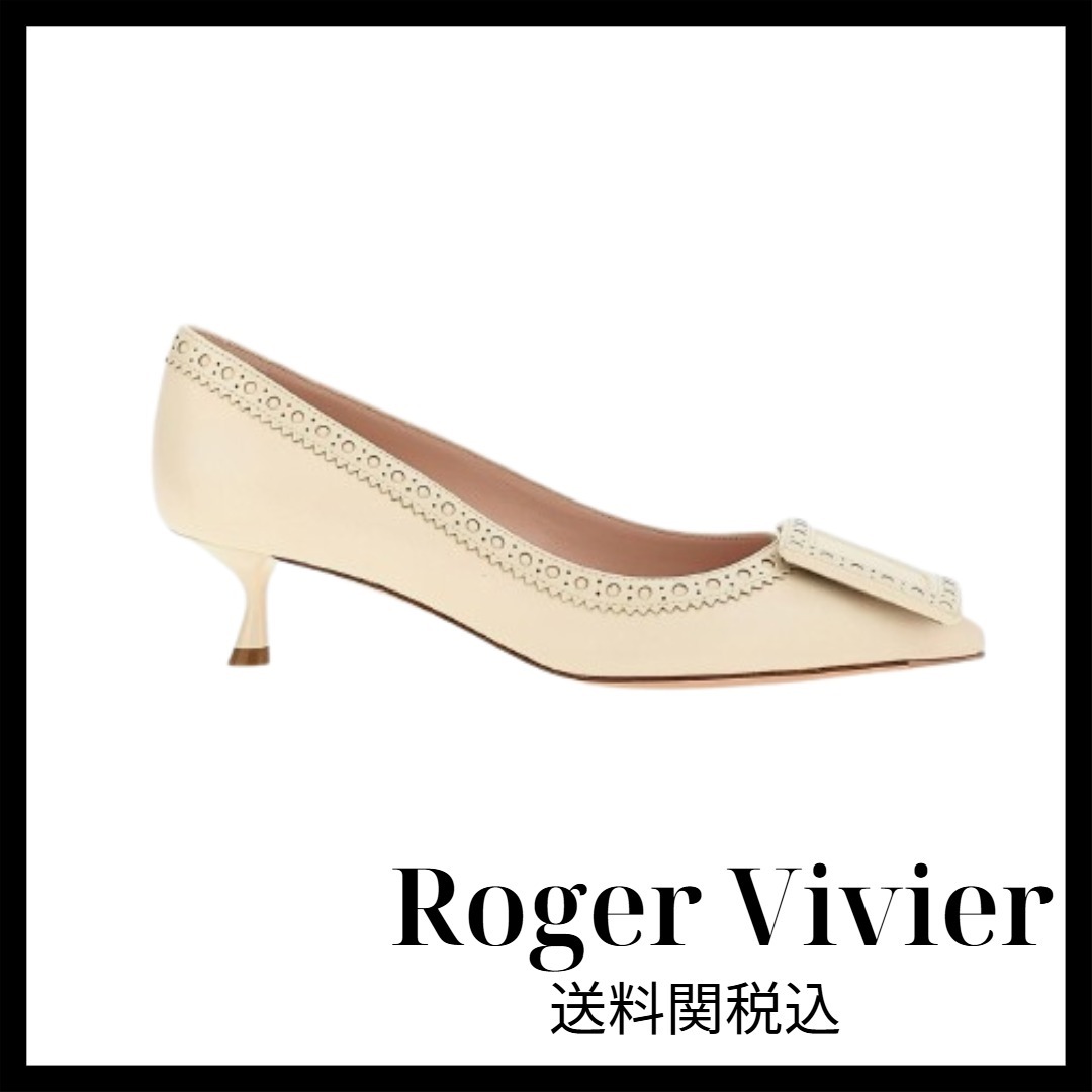 【国内発送】Roger Vivier レザー パンプス
