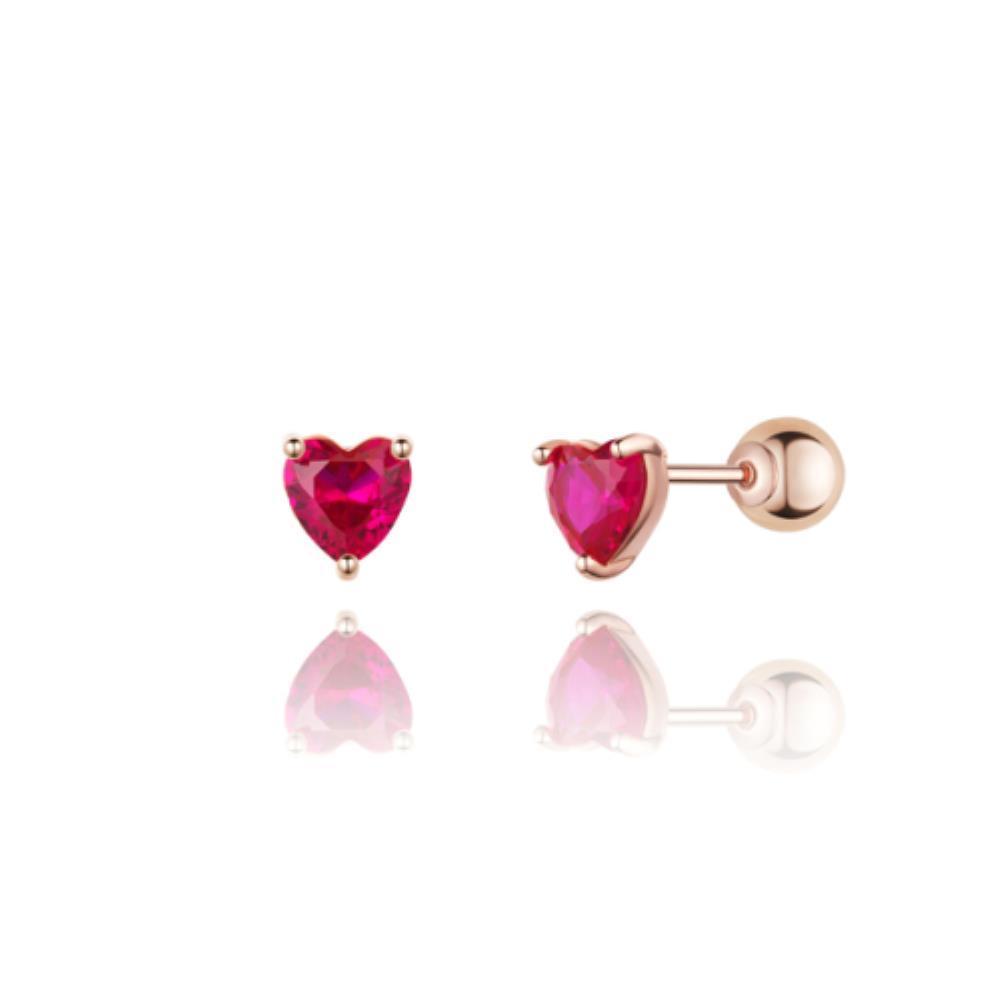 ◆STONEHENgE◆ 14K Heart Piercing SA24BA0A Single