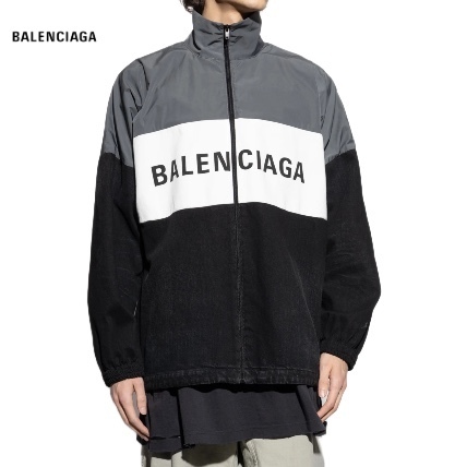 Balenciaga バレンシアガ ロゴ ジャケット ブラック グレー
