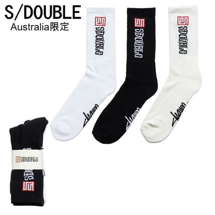 【S/DOUBLE】Sキューブ ミッドブロックソックス 3個パック S/Double(エスダブル) 靴下・ソックス(メンズ) - 海外通販のBUYMA