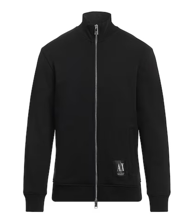 ★送関込み★ ARMANI Exchange ロゴ ジップ スウェットシャツ