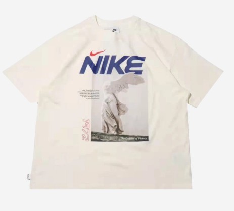 Tシャツ・カットソー (W) Nike NSW Oversized T-Shirts Sail