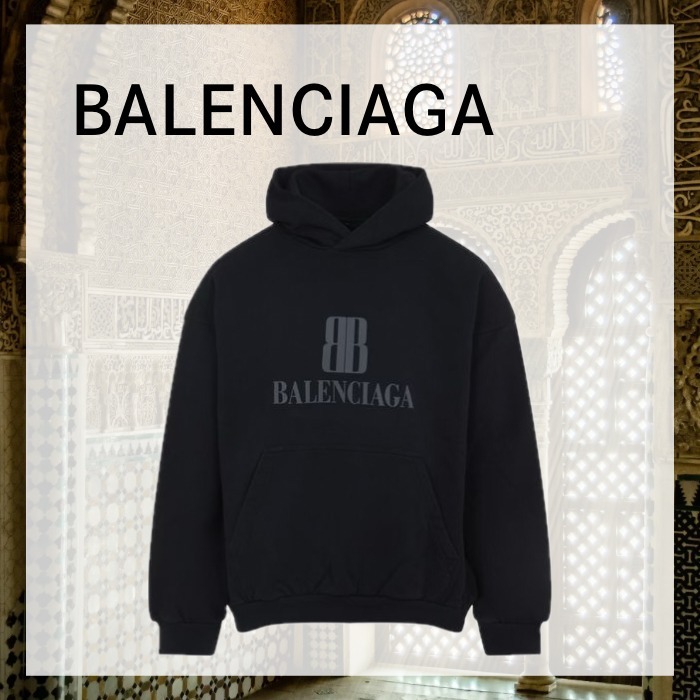 パーカー・フーディ BALENCIAGA MEDIUM FIT HOODIE