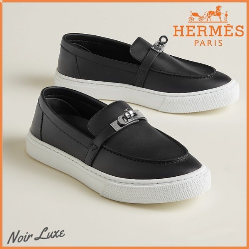 ケリーバックルが魅力☆【HERMES】「Game」スリッポン