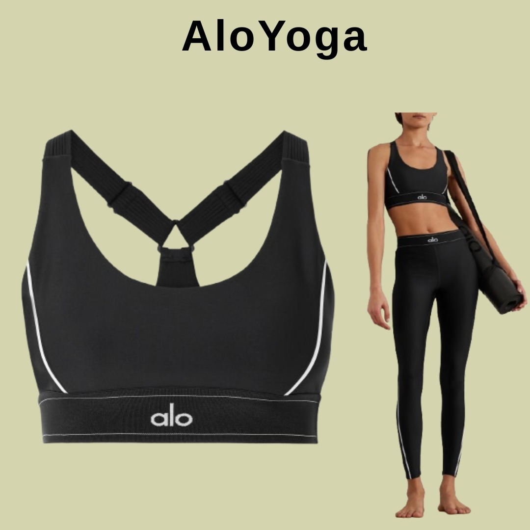 ALO YOGA Airliftストレッチ スポーツブラ【関税なし】