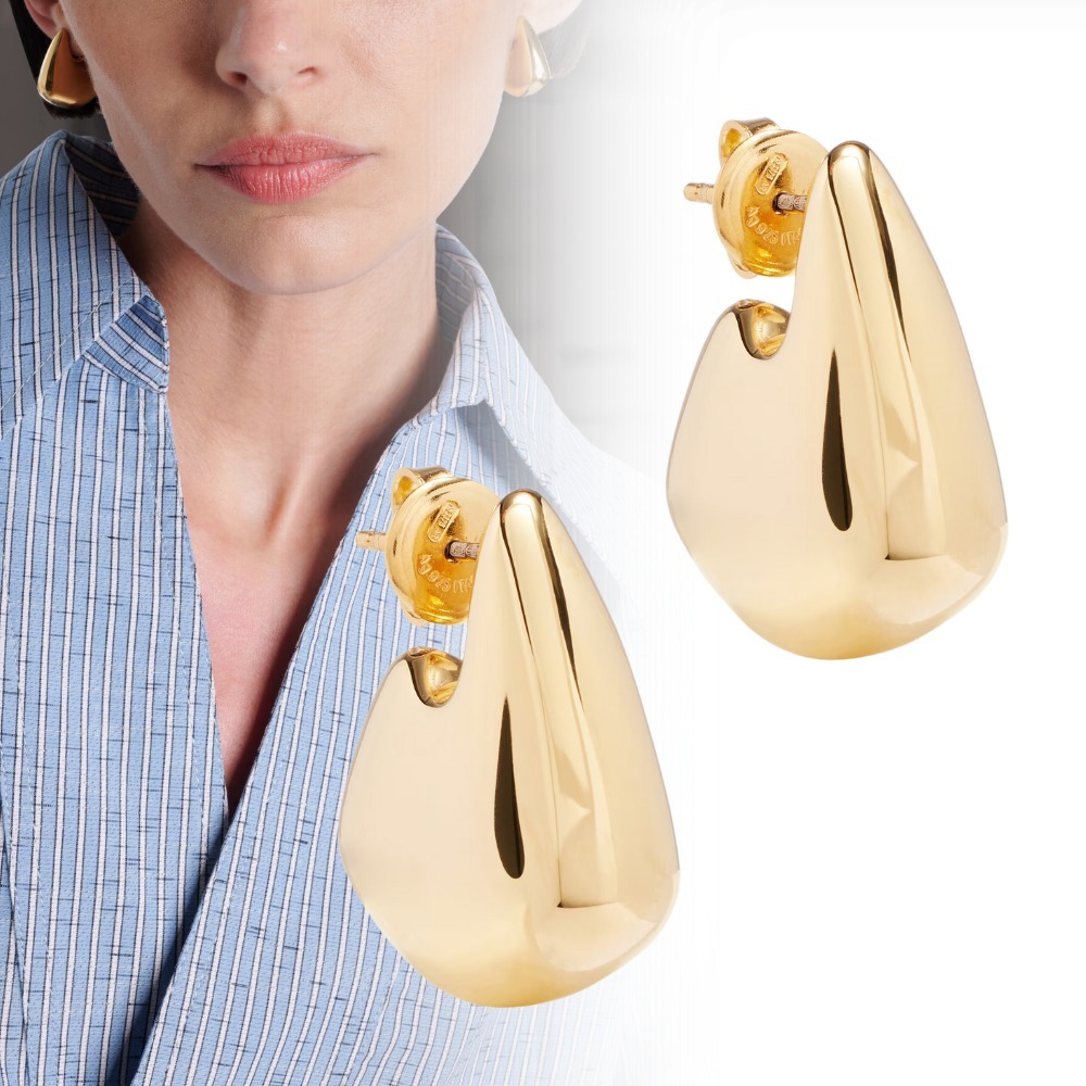 【大人エレガンス】bottegaveneta ドロップスモールピアス