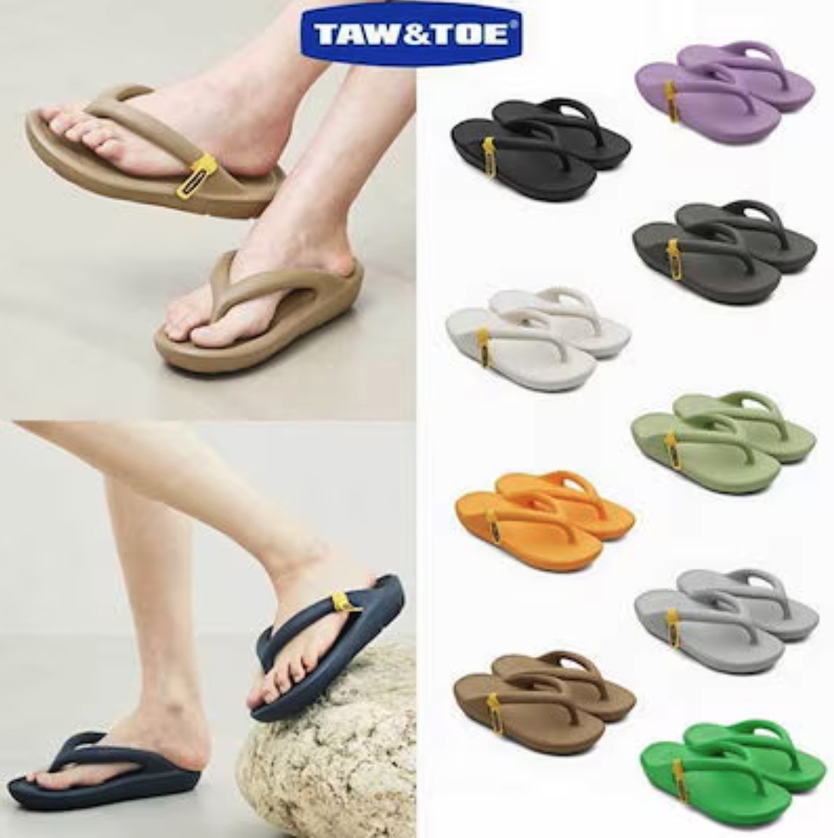 【TAW&TOE】Zerovity OG 厚底 ビーチサンダル