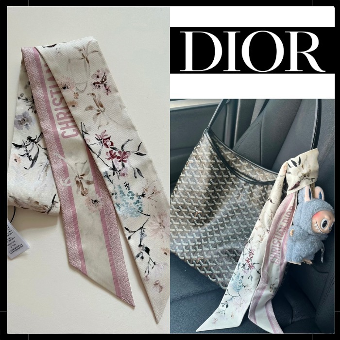 【上品お洒落カラー☆】Dior★Millefiori ミッツァ スカーフ