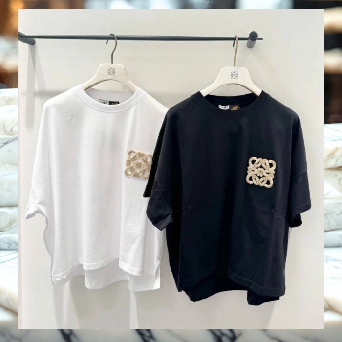 《大人カジュアル》【LOEWE】コットンボクシーフィットTシャツ