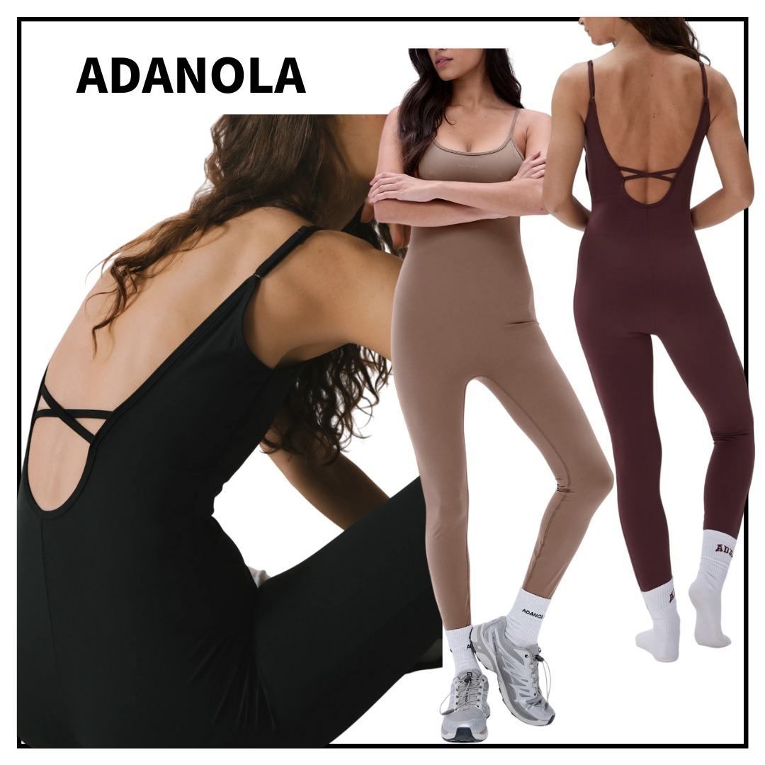 【ADANOLA】Ultimate Low Cross Back Unitard
