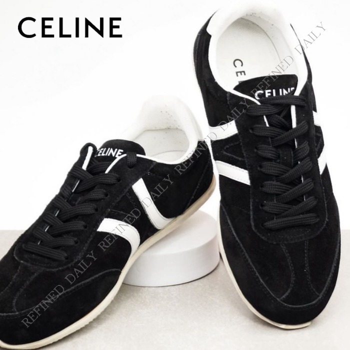 【CELINE】上質スエード×カーフ◎ジョガー ロースニーカ