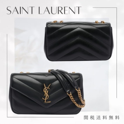 SAINT LAURENT【サンローラン】 ブラック ショルダーバッグ