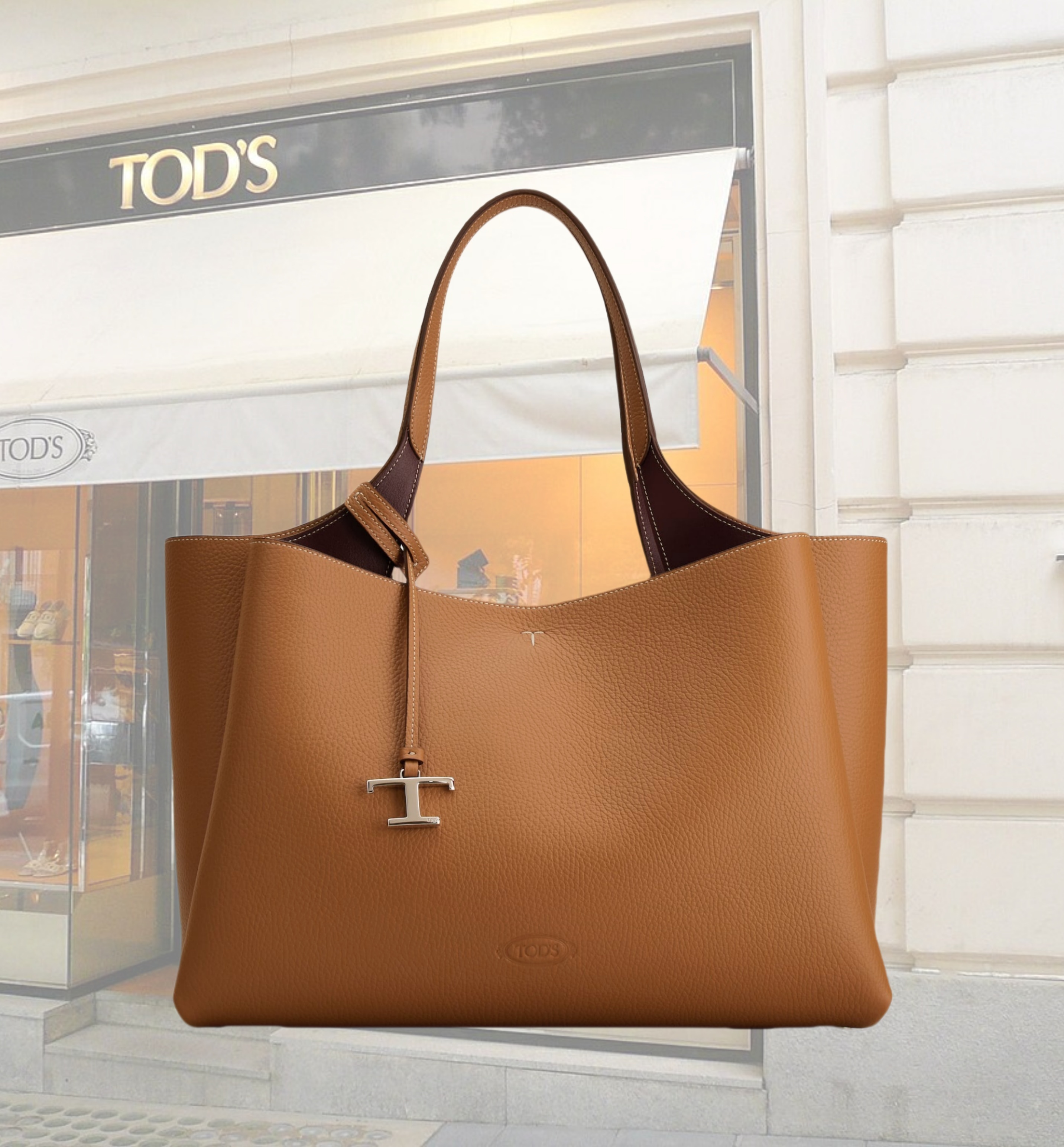 TOD'S トッズ レザー バッグ ミディアム