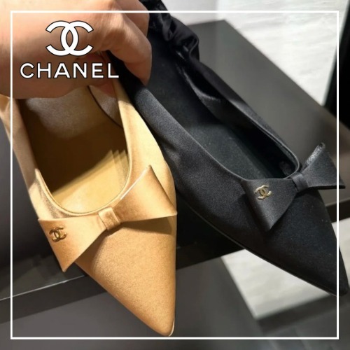 【色違いで持ちたい】CHANEL ポインテッドトゥ バレリーナ
