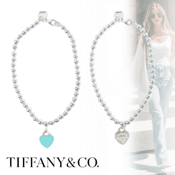 *Tiffany & Co.*ティファニー ハートタグ ビーズブレスレット