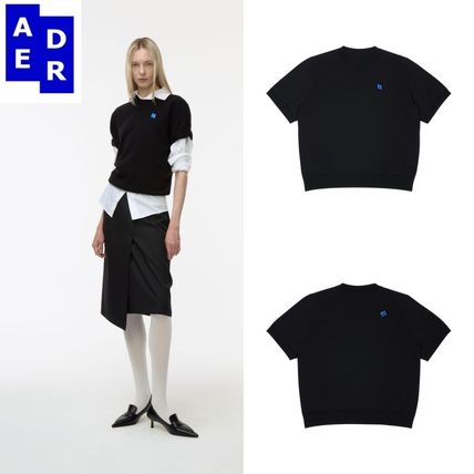 ADERERROR ブラック ウェーブ セーター アーダーエラー ニットT