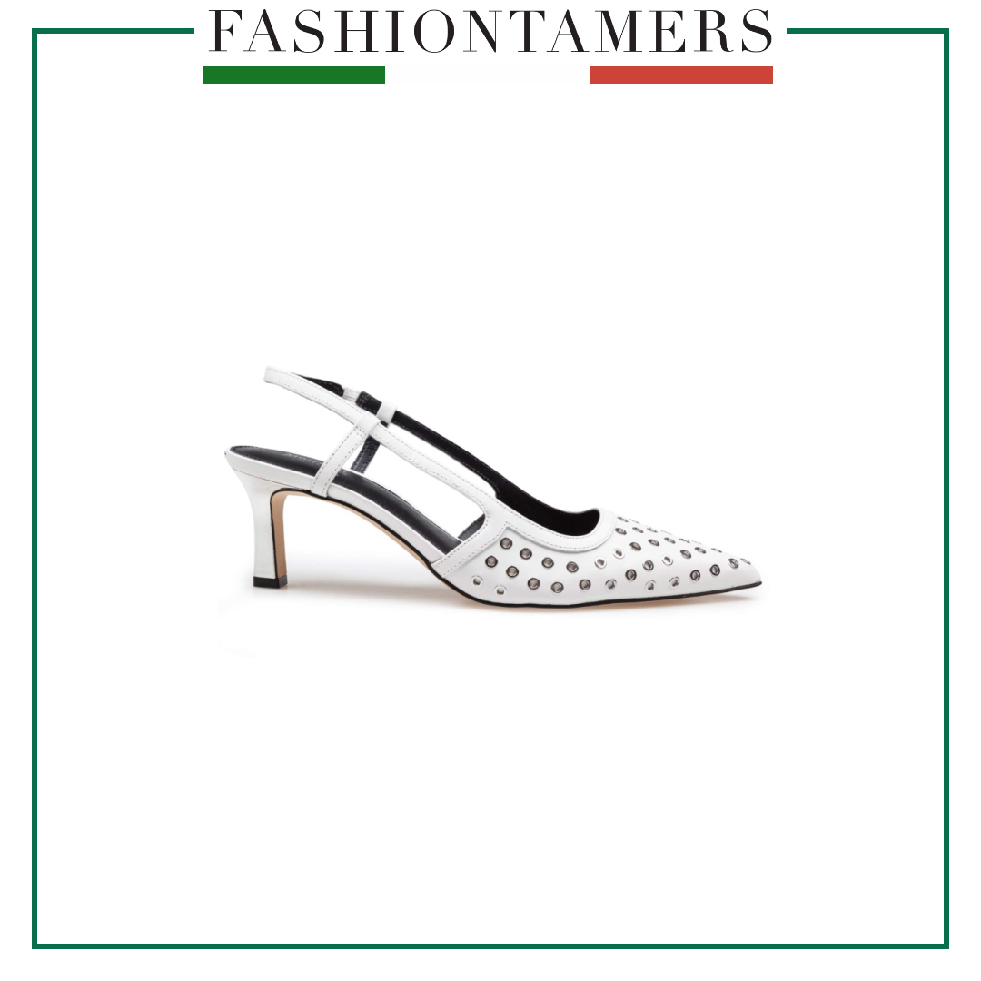 パンプス Michael Kors 40R5ALMP3L085 Pumps alora slingback in white