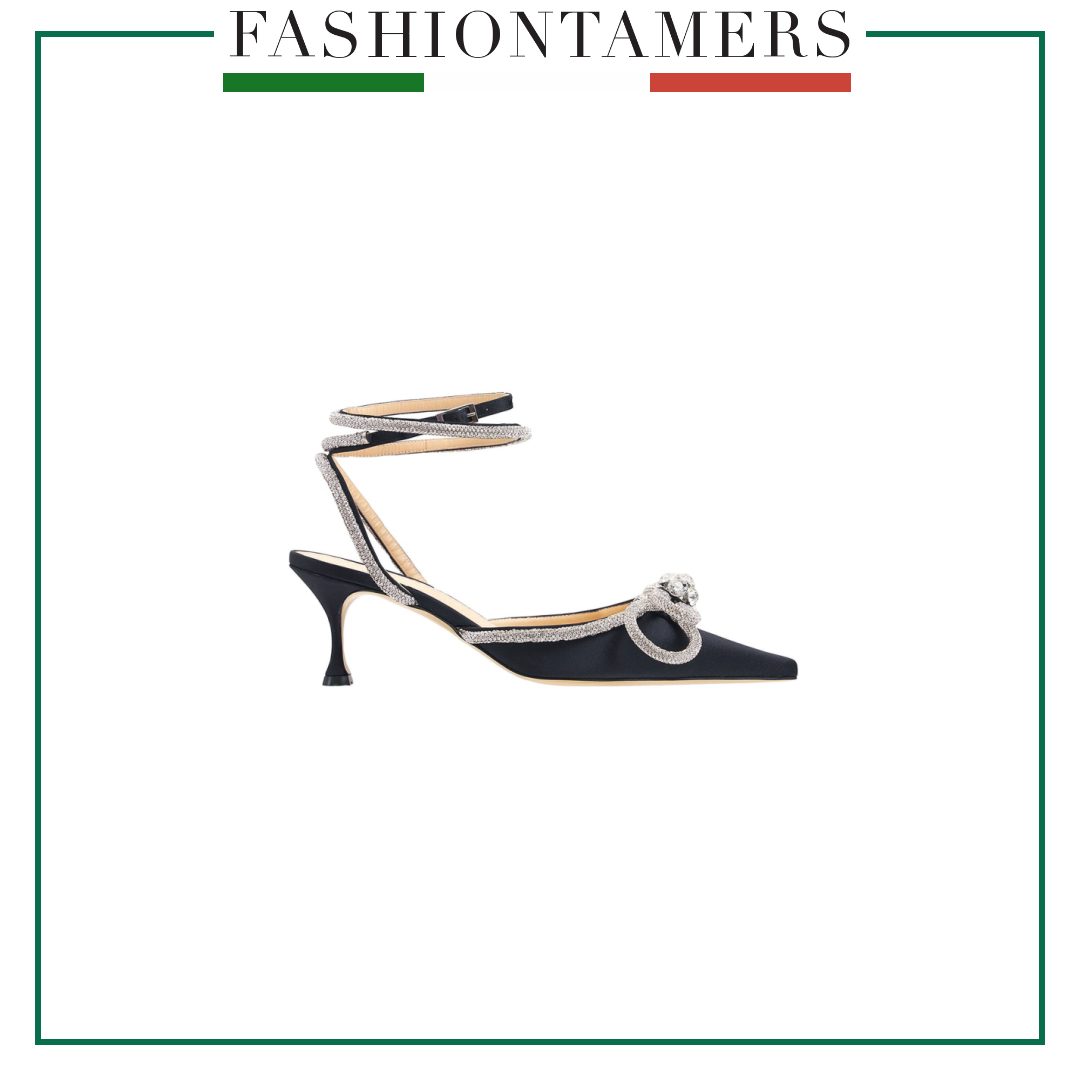 パンプス MACH & MACH SS212217 Pumps Satin slingback with rhinestones