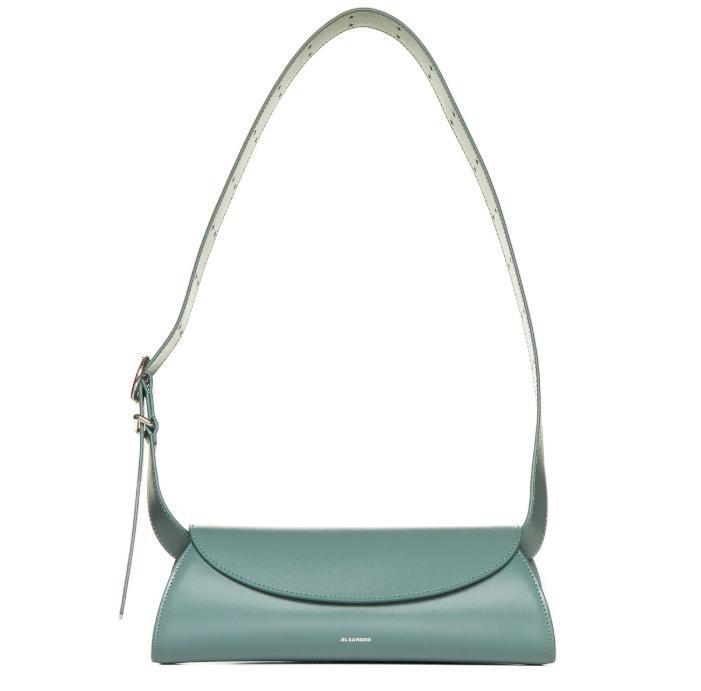 JIL SANDER  カノーロ ロゴ エンボス スモール トート バッグ