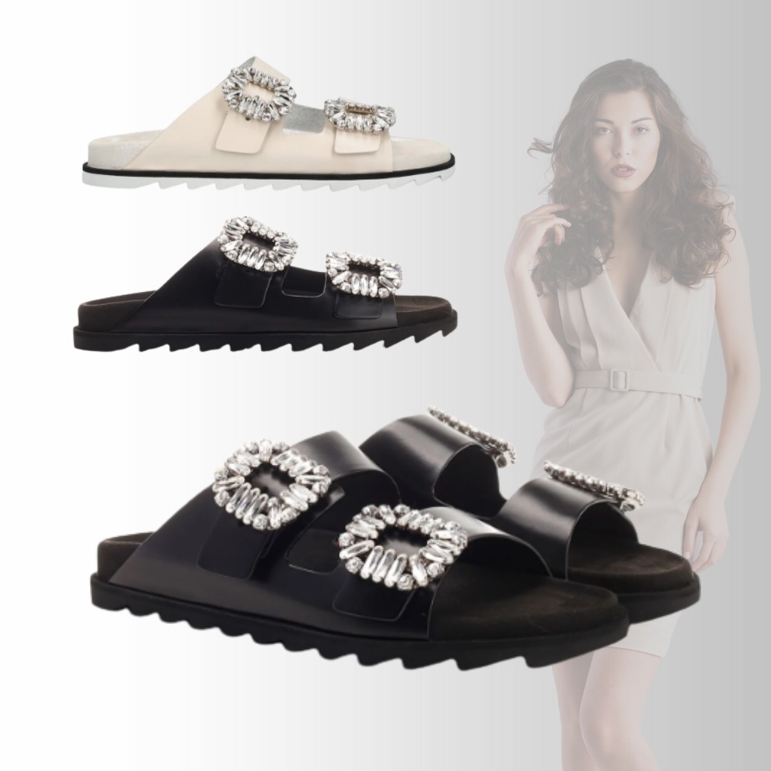 関税負担なし！Roger Vivier スライディヴィヴ ミュール