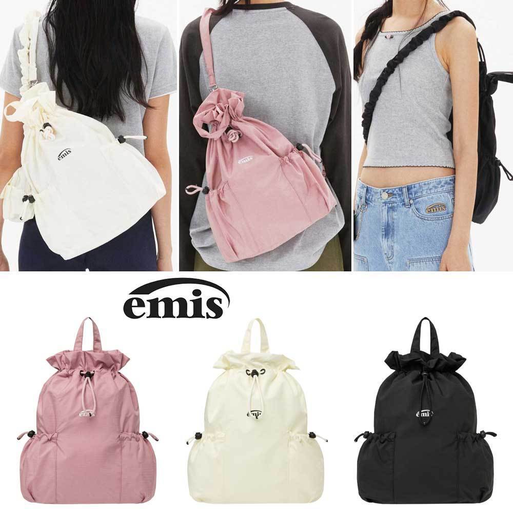 ☆EMIS☆STRING ONE-SHOULDER BACKPACK 韓国発 大人気