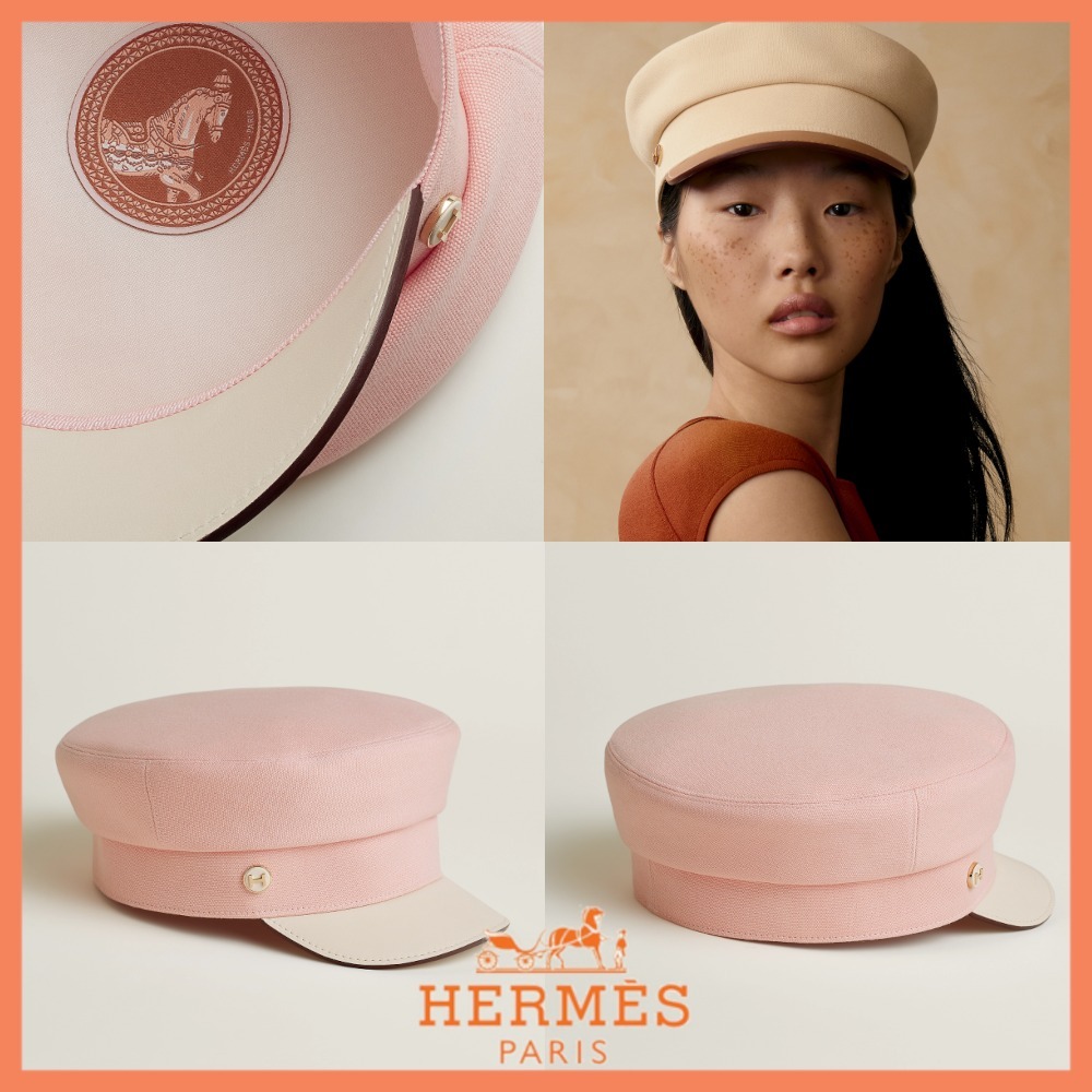 【実用性♪】 HERMES キャスケット《ドーヴィル・プラン・エア》