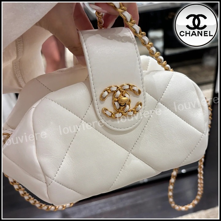 【コロンとした形が可愛い】CHANEL 25MC LOOK62 カフ バッグ