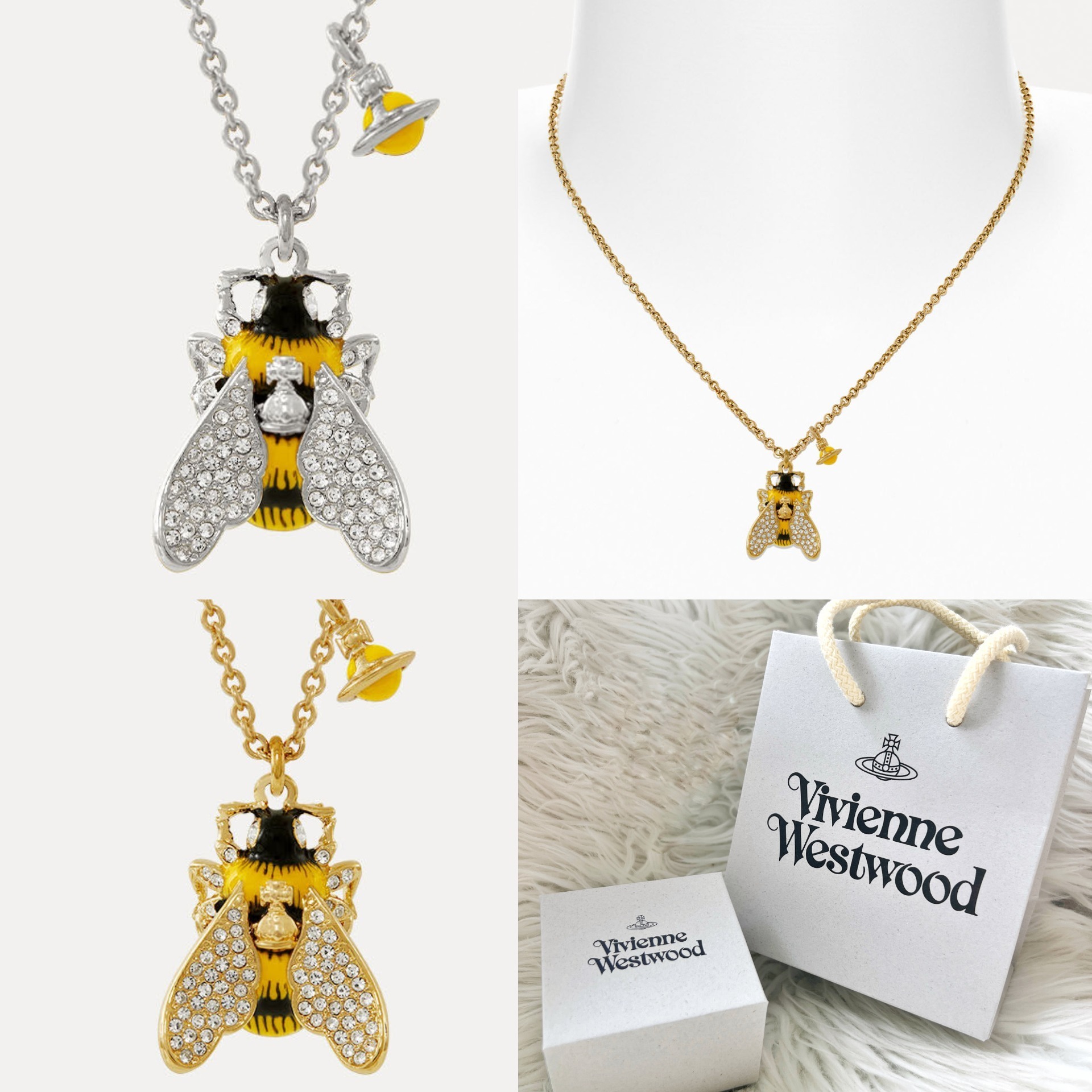 Vivienne Westwood Bumble Bee ネックレス