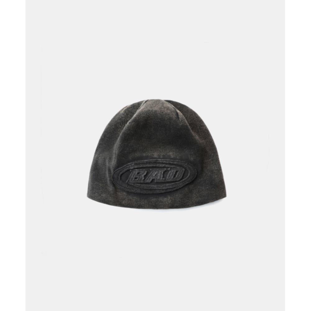 ◆BADBLOOD◆ Squad Logo Beanie Black w-hat25-006