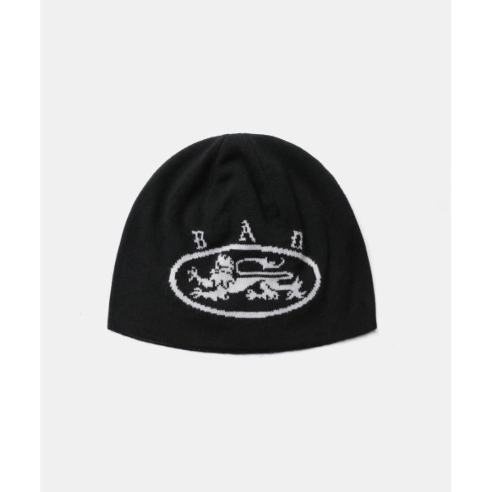 ◆BADBLOOD◆ Mystic Knit Beanie Black w-hat25-014