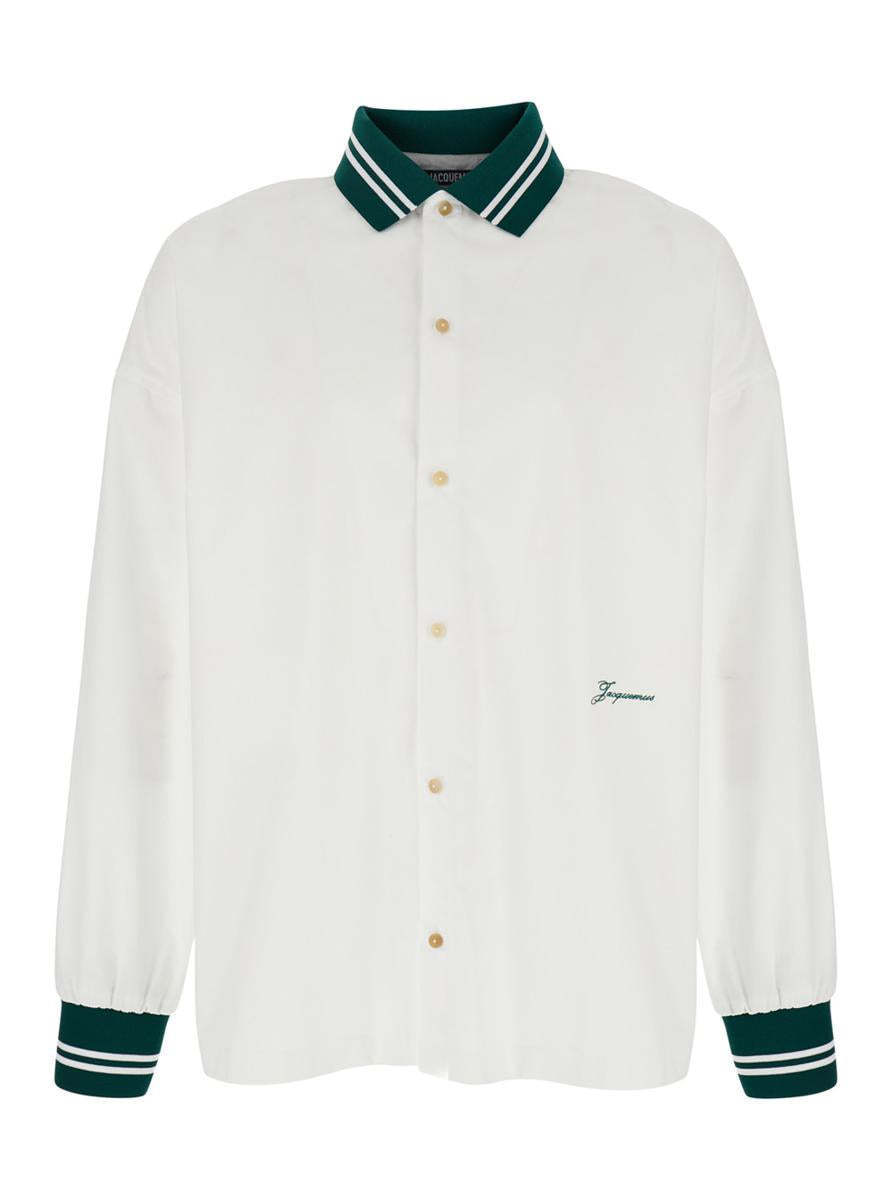 【関税＆送料込み】Jacquemus 'La Chemise Baseball' White Sh