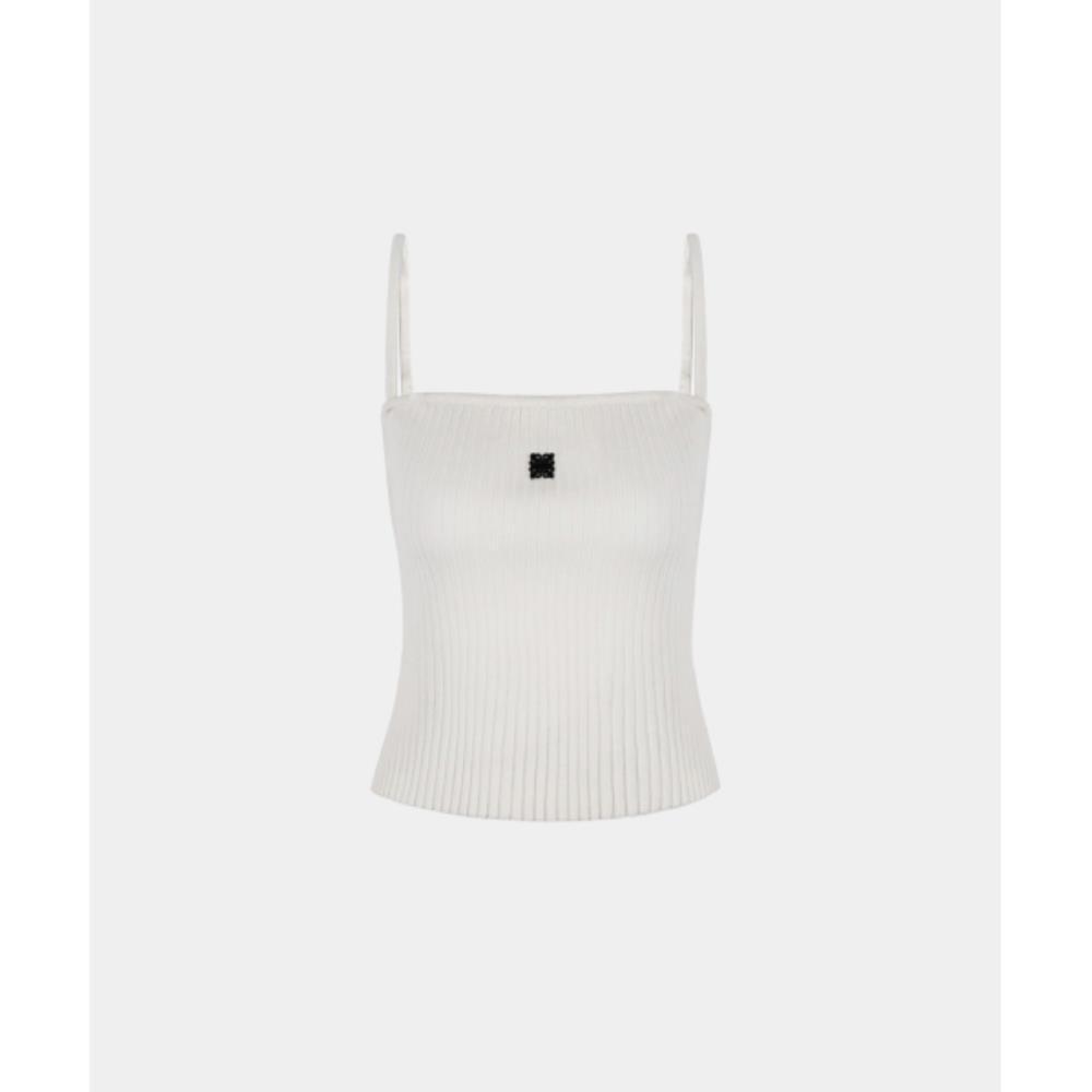 ◆BADBLOOD◆ Fleur Tank 2 Cream w-tnk24-012