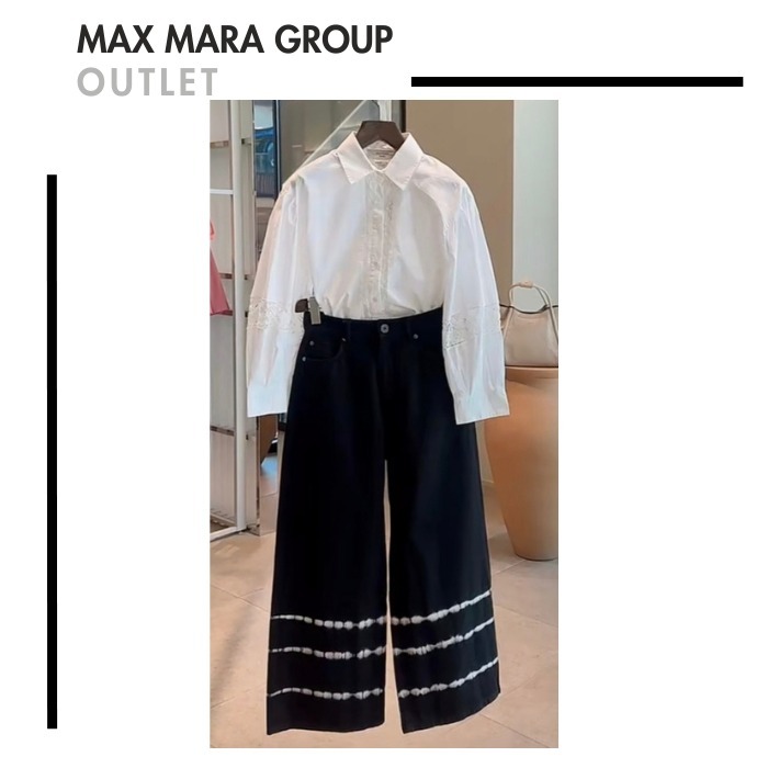 WEEKEND MAXMARA アウトレット●PAMPASカジュアルデニムパンツ