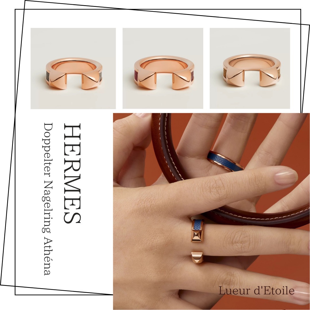 【HERMES】Doppelter Nagelring