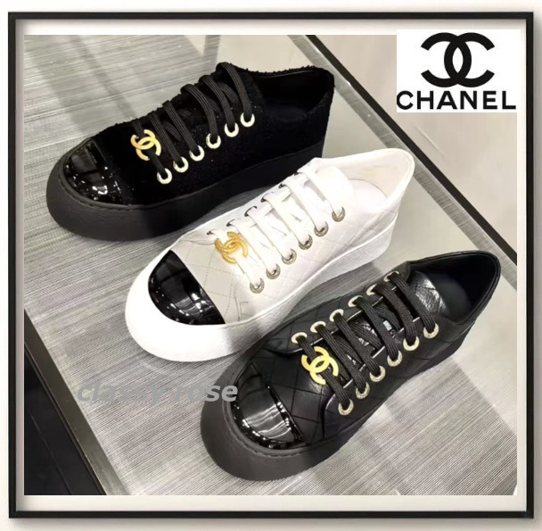 CHANEL《大人気コレクション》 スニーカー 厚底