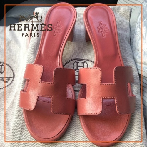 【上品カジュアル】HERMES サンダル Oasis ゴールド レザー