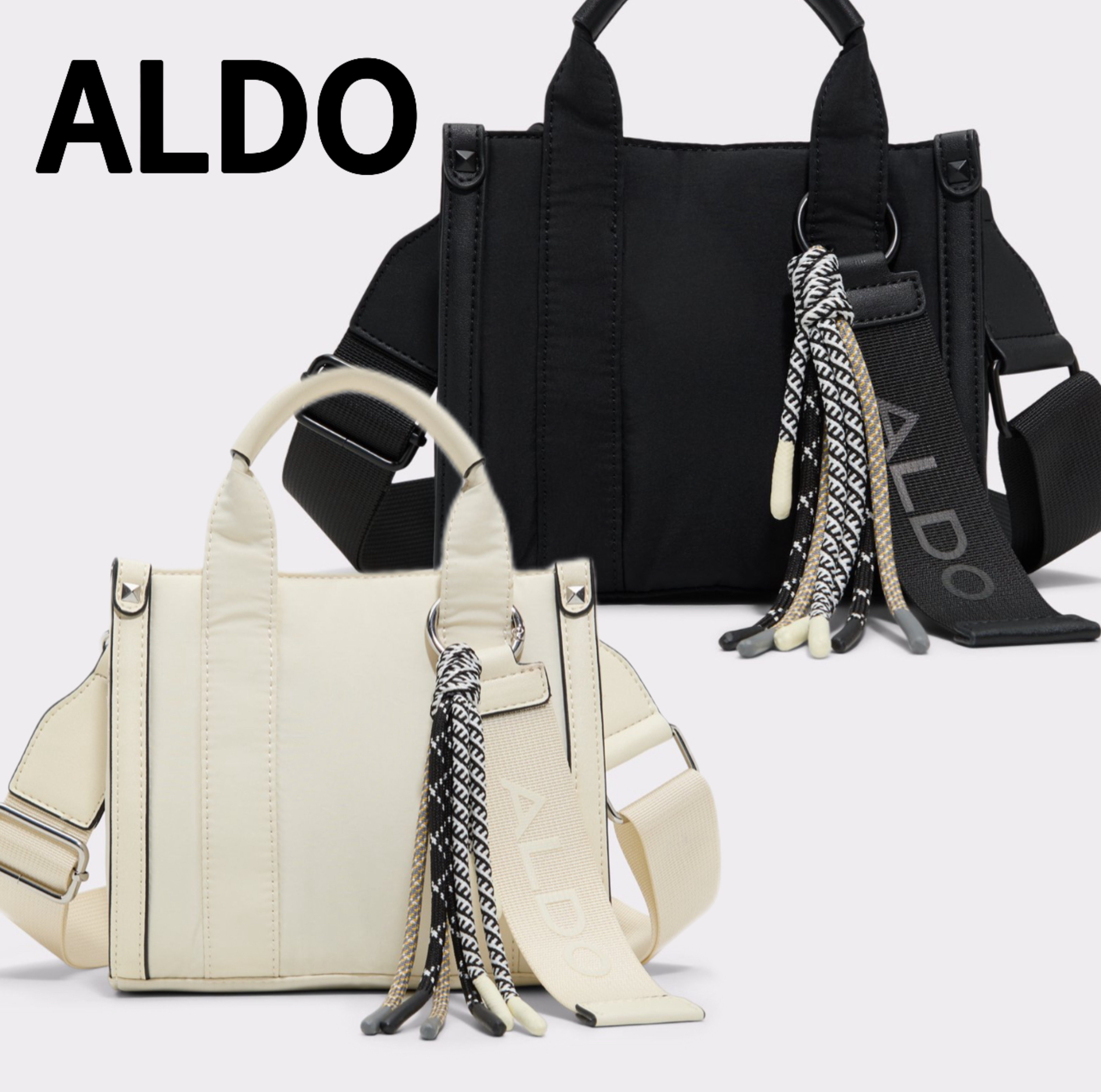 【ALDO】2WAY トップハンドル ショルダー バッグ