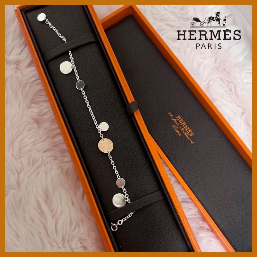 【お洒落♡】HERMES エルメス エクスリブリス ブレスレット