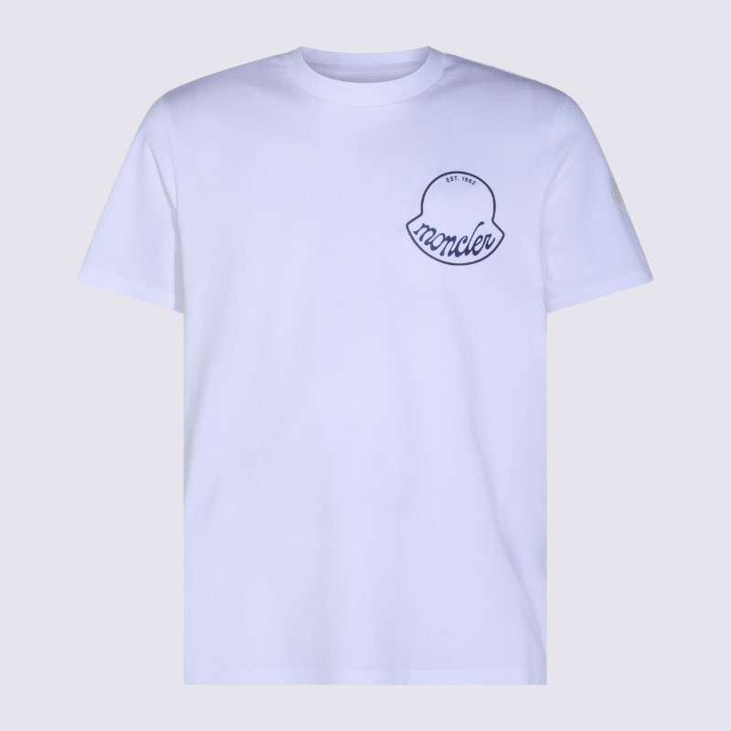 Tシャツ・カットソー MONCLER Moncler T-shirts and Polos White