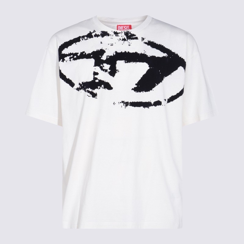 Tシャツ・カットソー DIESEL Diesel T-shirts and Polos White (A13049 0DQAUT141A)
